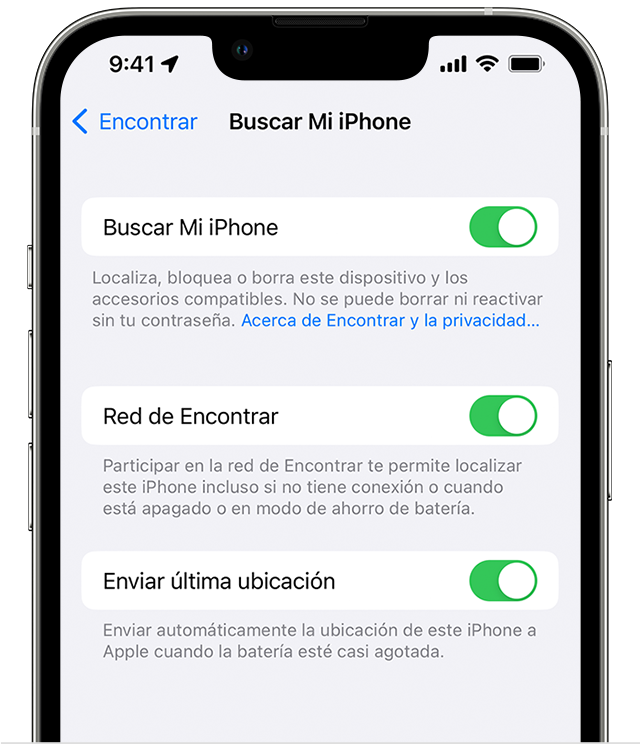 como localizar un iphone