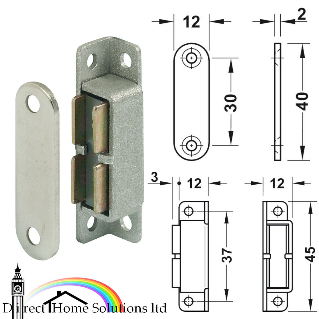 screwfix magnetic catch