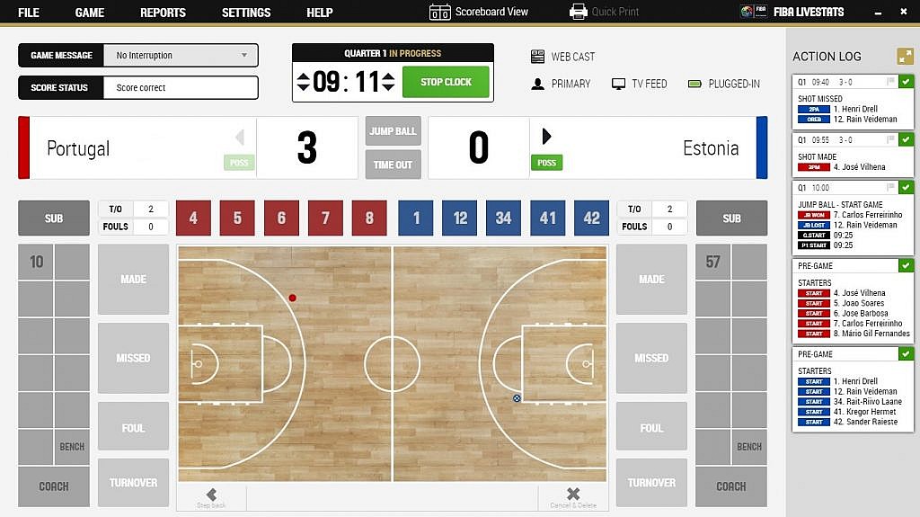 fiba live stats