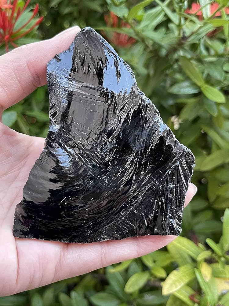 pictures of obsidian rocks