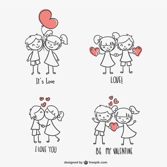 imagenes de amor con dibujos