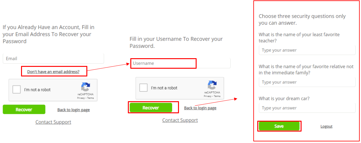 ukg username recovery