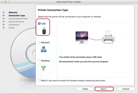 samsung printer diagnostics mac