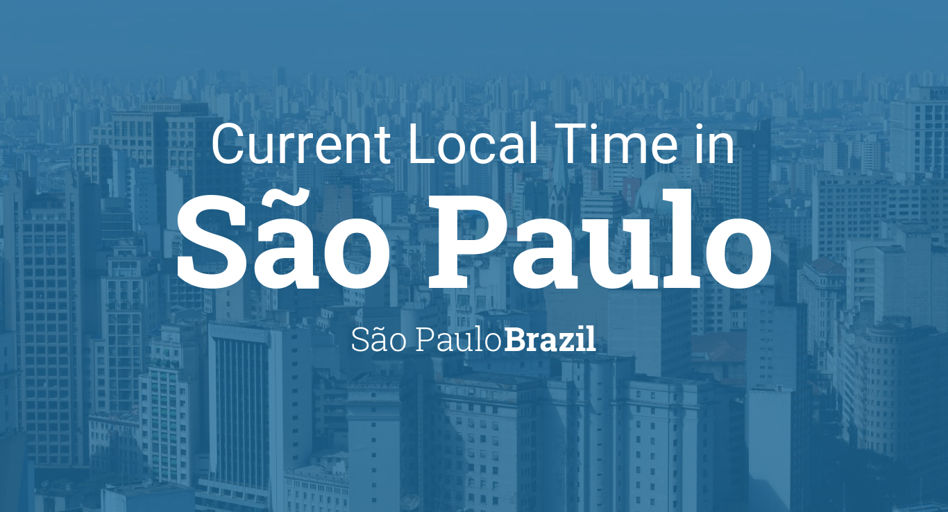 time zone brazil sao paulo