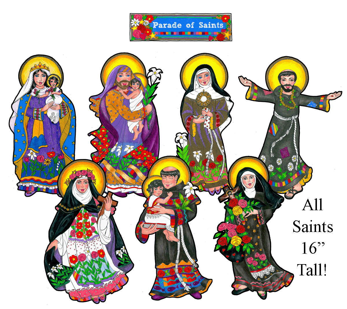 parade of saints poster