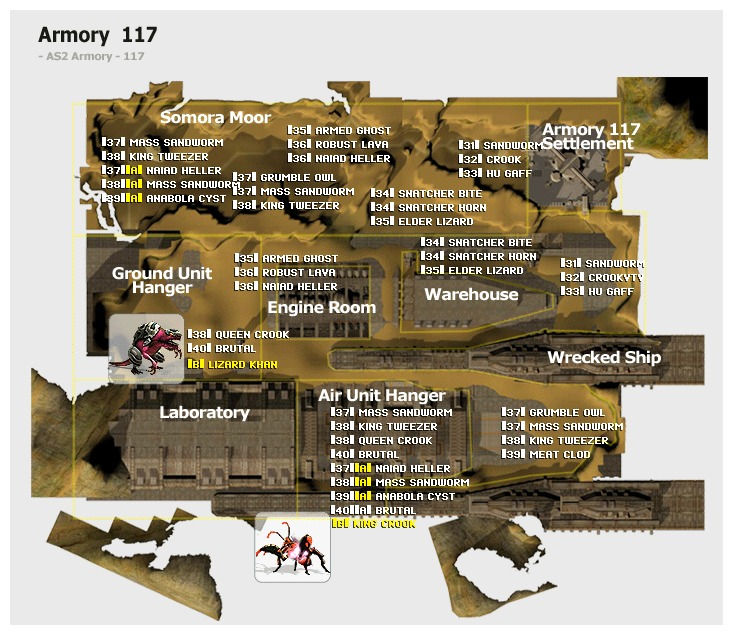 rf online monster location