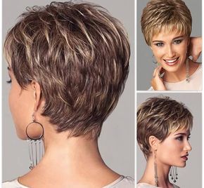 short hairstyles for over 50 with thick hair