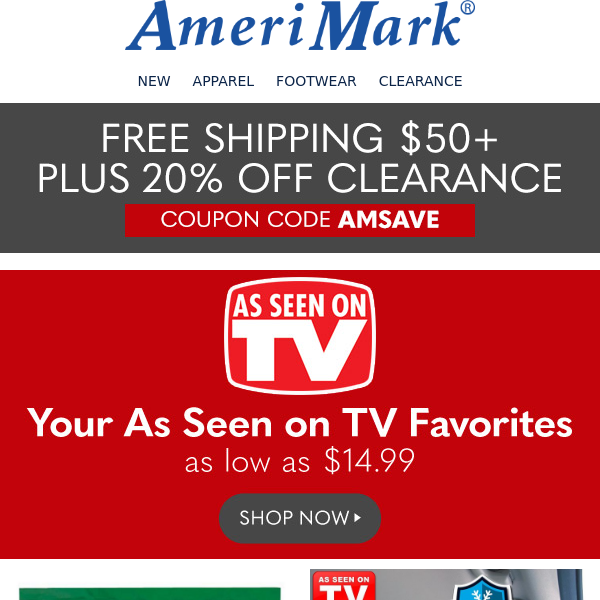 amerimark free shipping