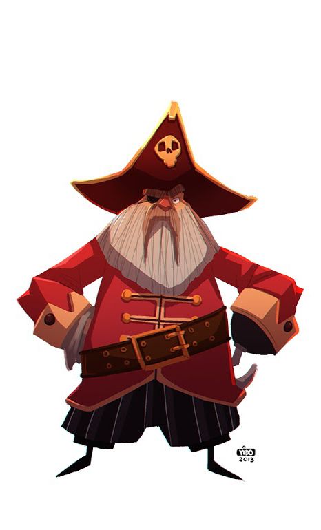 pirate character design