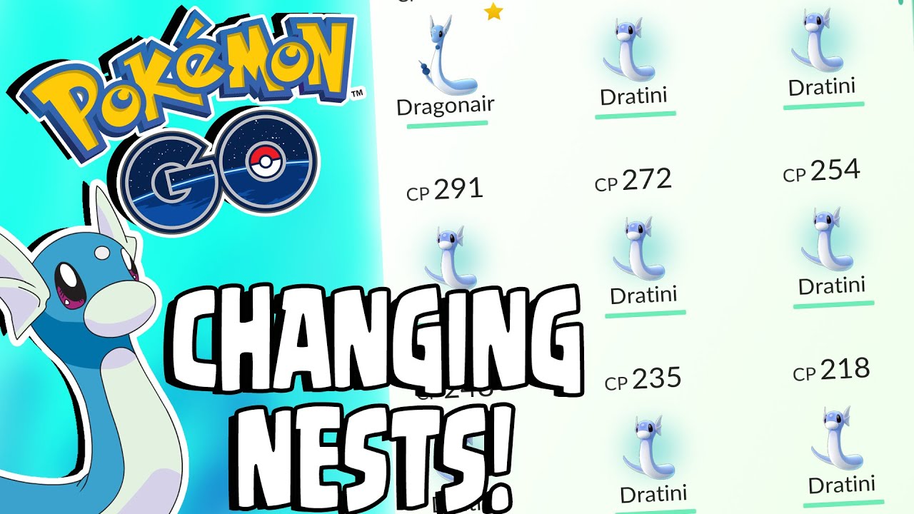 dragonite nest pokemon go