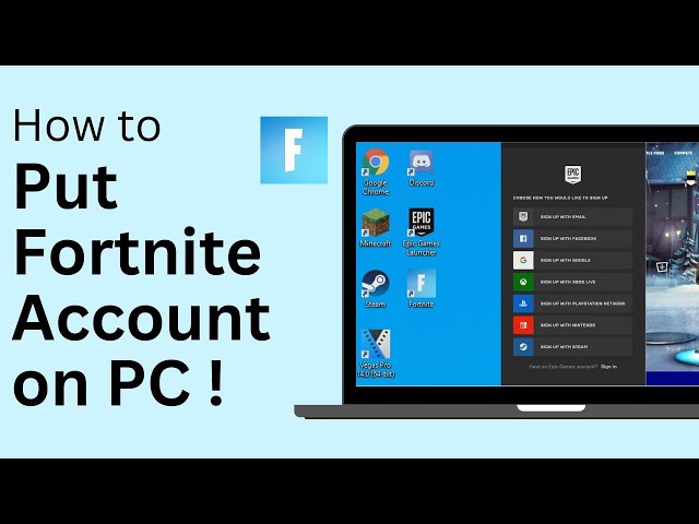 how to connect ps5 fortnite account to pc