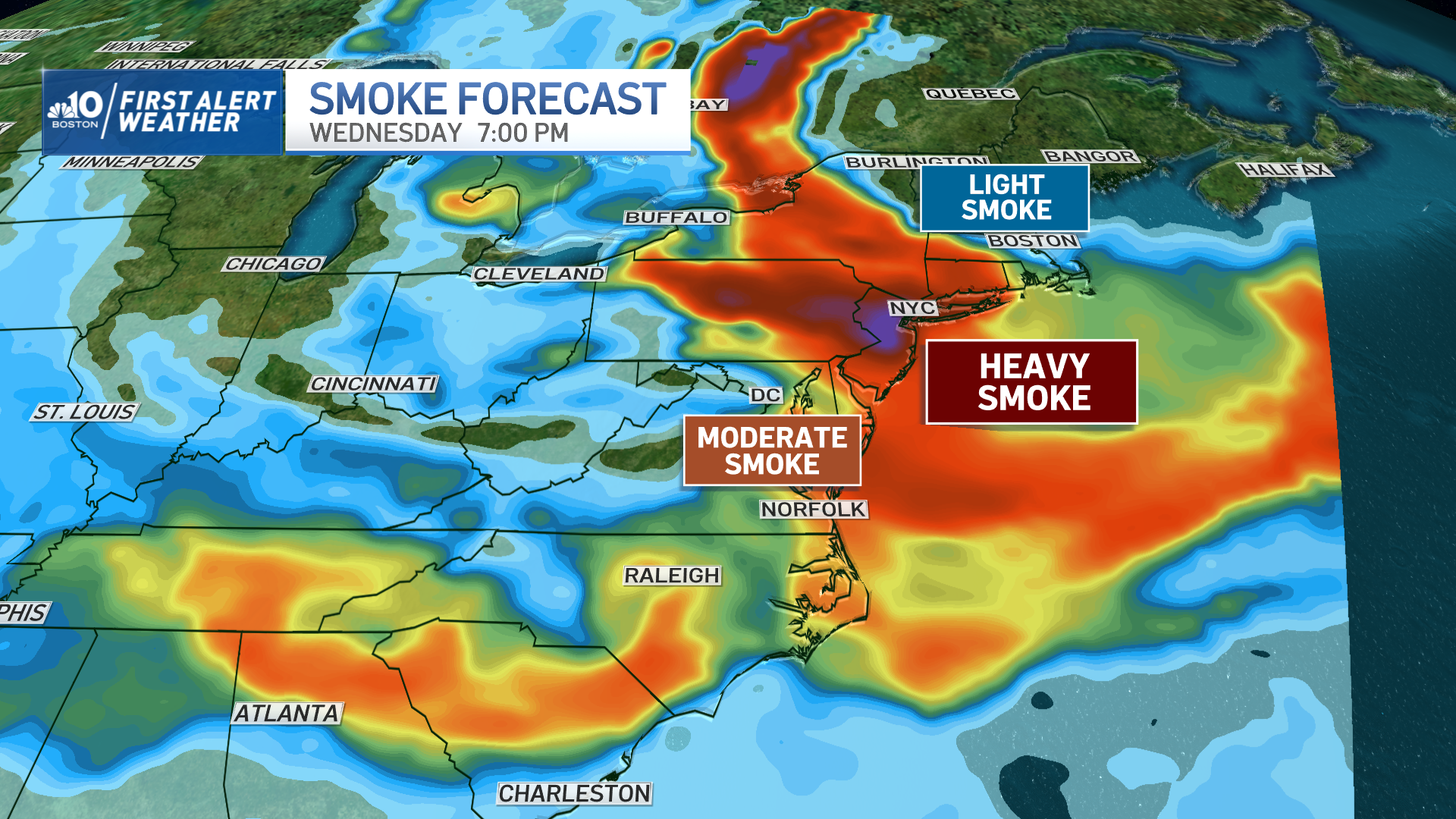 air quality forecast massachusetts