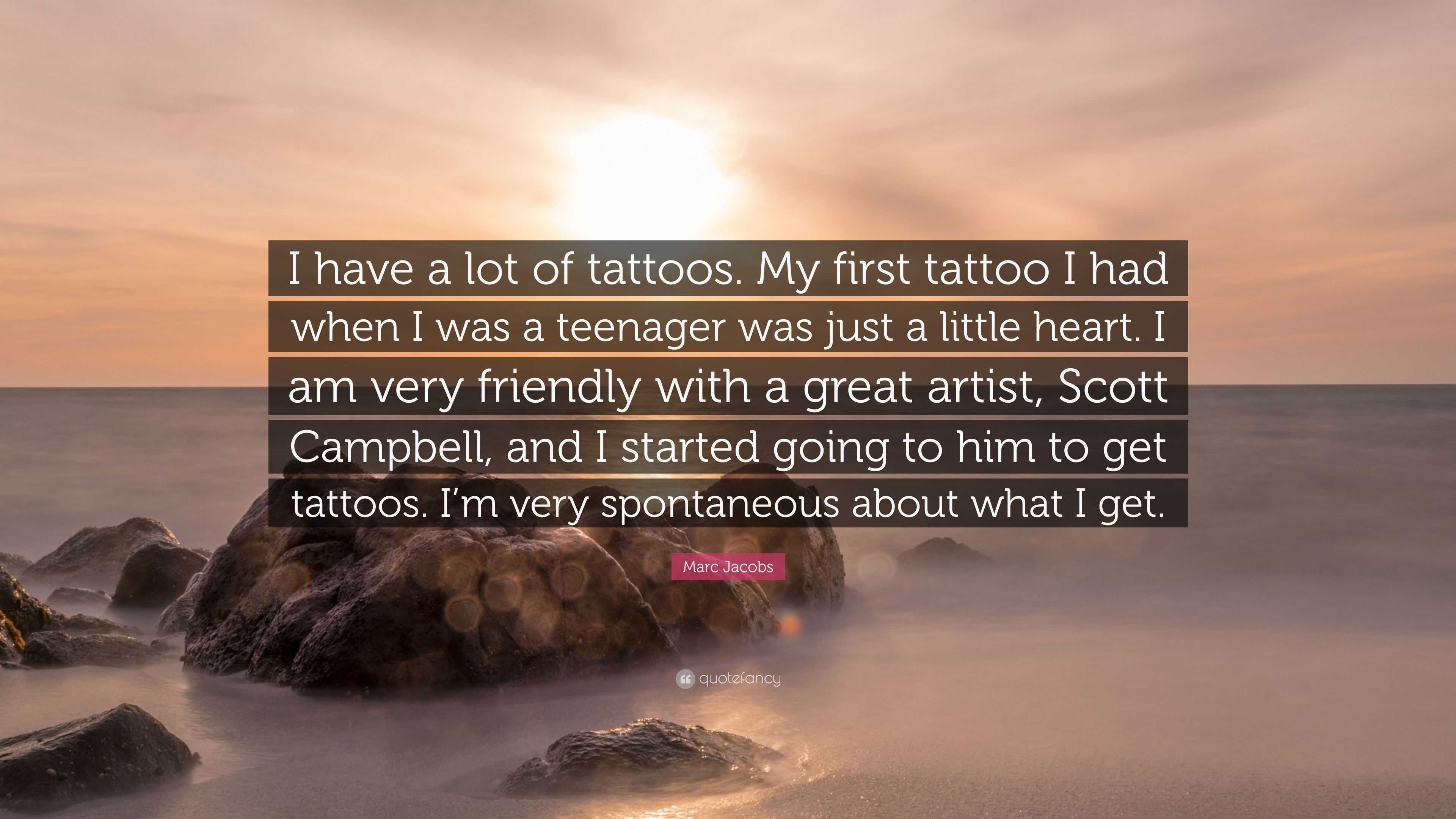 my first tattoo quotes