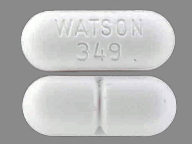 white oval pill watson 3203