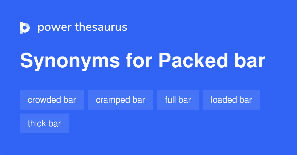 synonym for bar