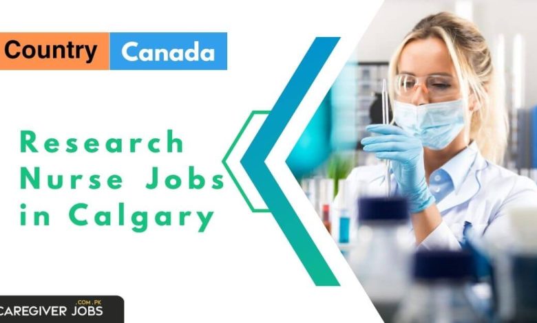 research nurse vacancies