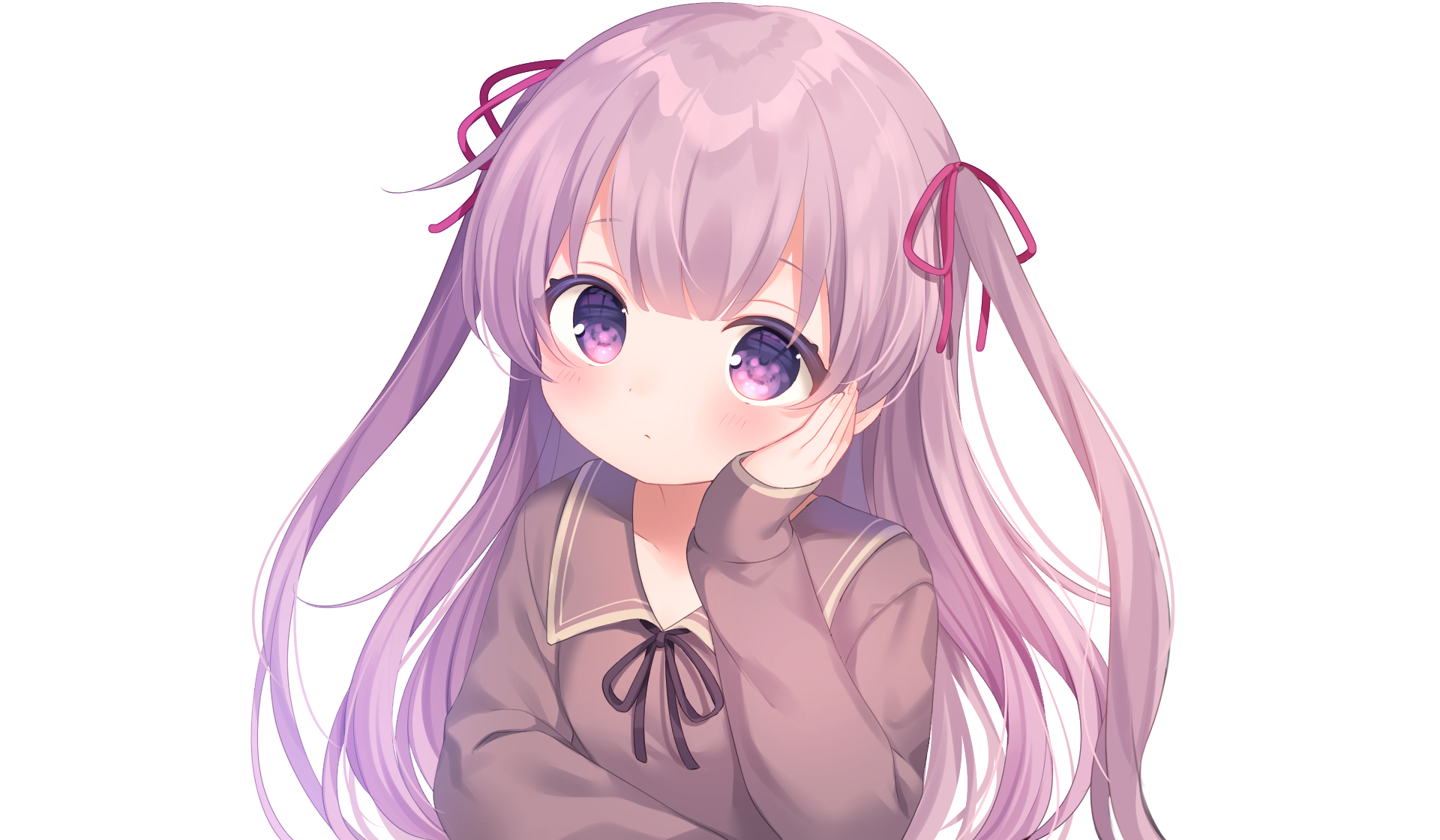 loli purple hair