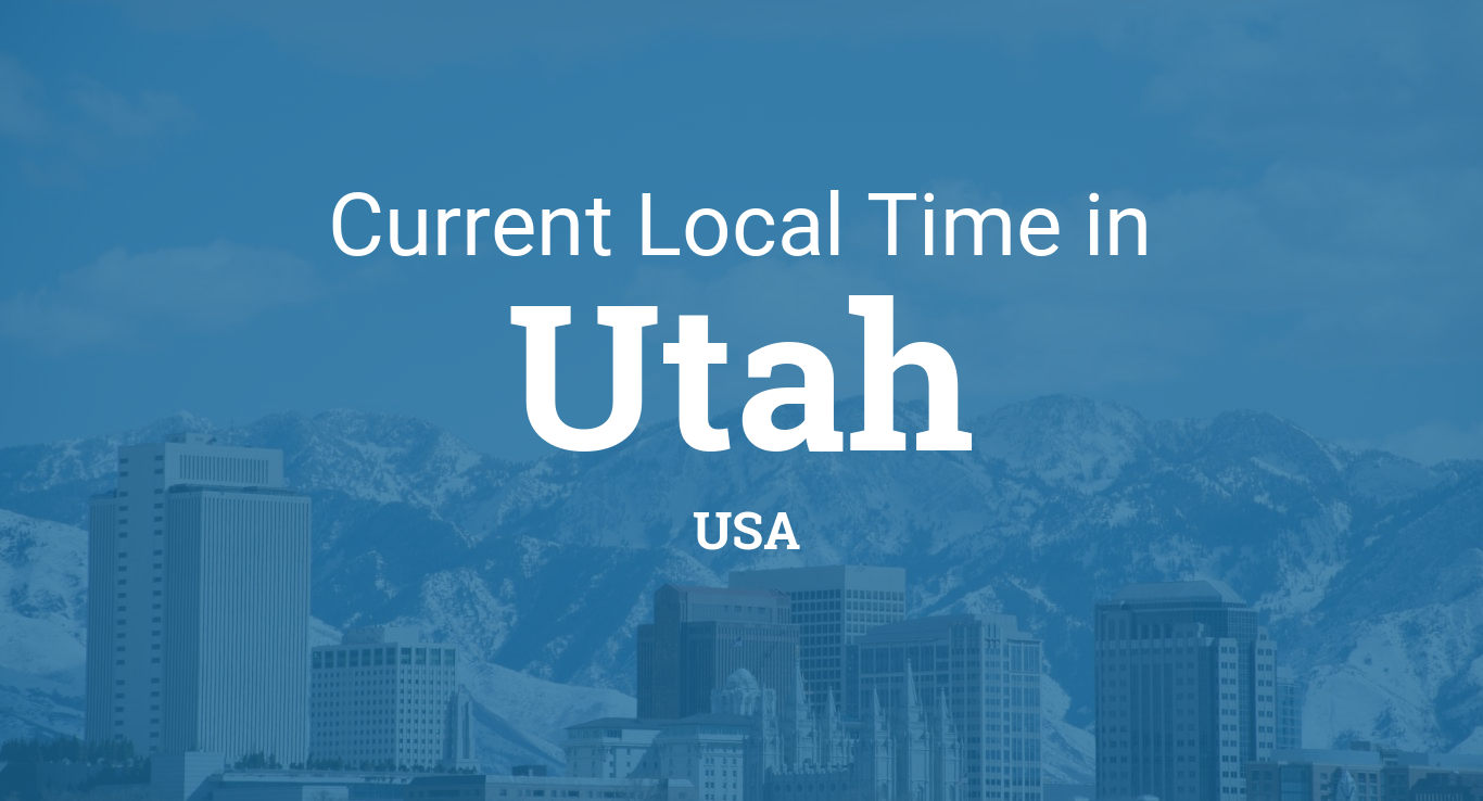 what time is it in utah