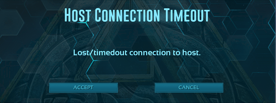 ark server timeout