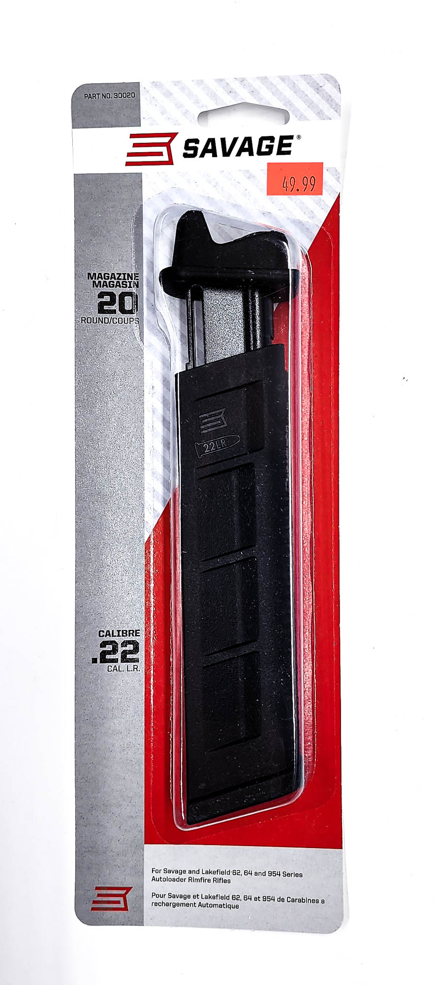 savage model 62 magazine 20 round