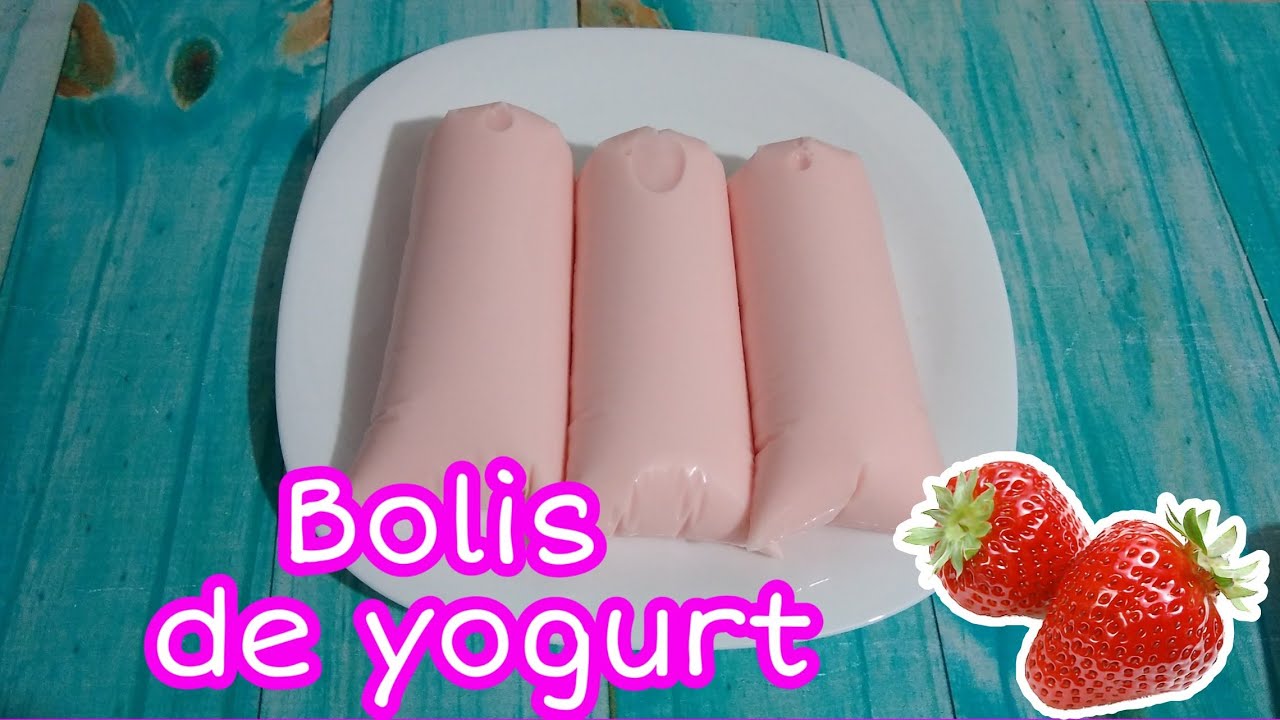 bolis de yogurt receta