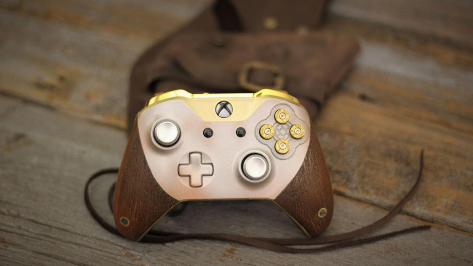 leather xbox one controller