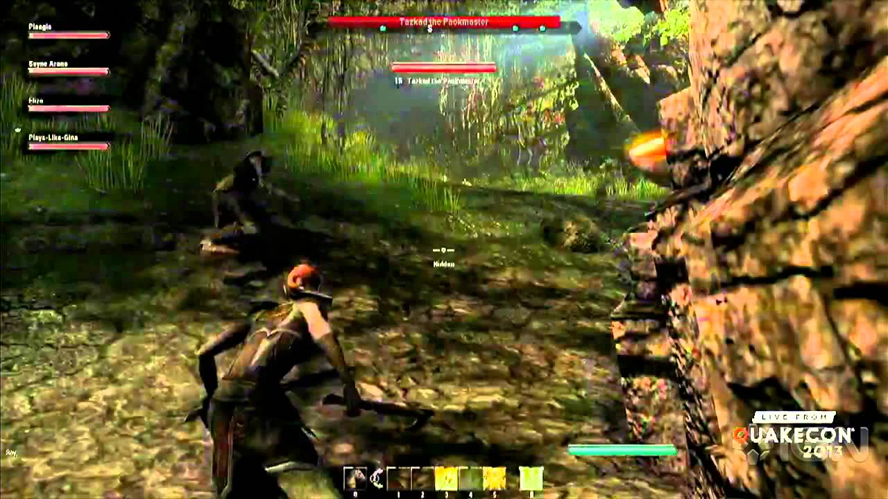 elder scrolls online gameplay