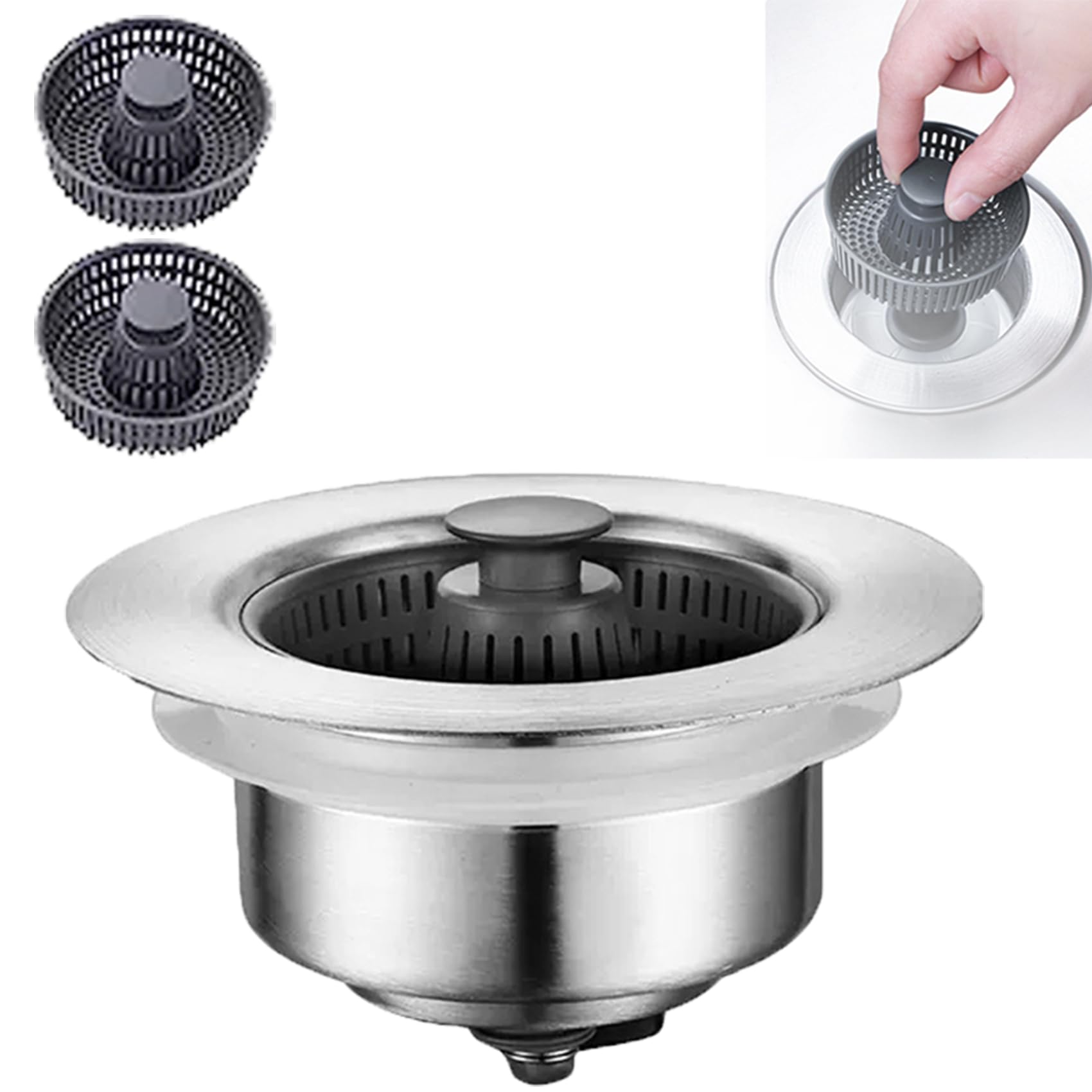 kitchen sink basket strainer