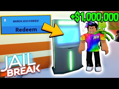 roblox jailbreak money codes 2019