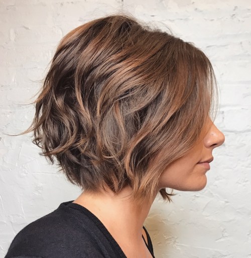 short medium layered haircuts