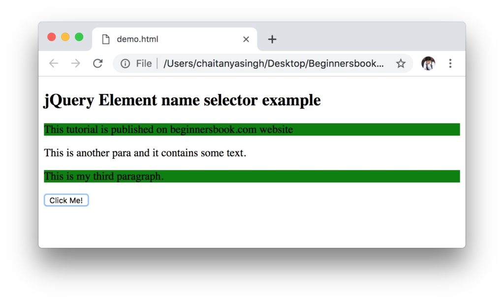 jquery name selector