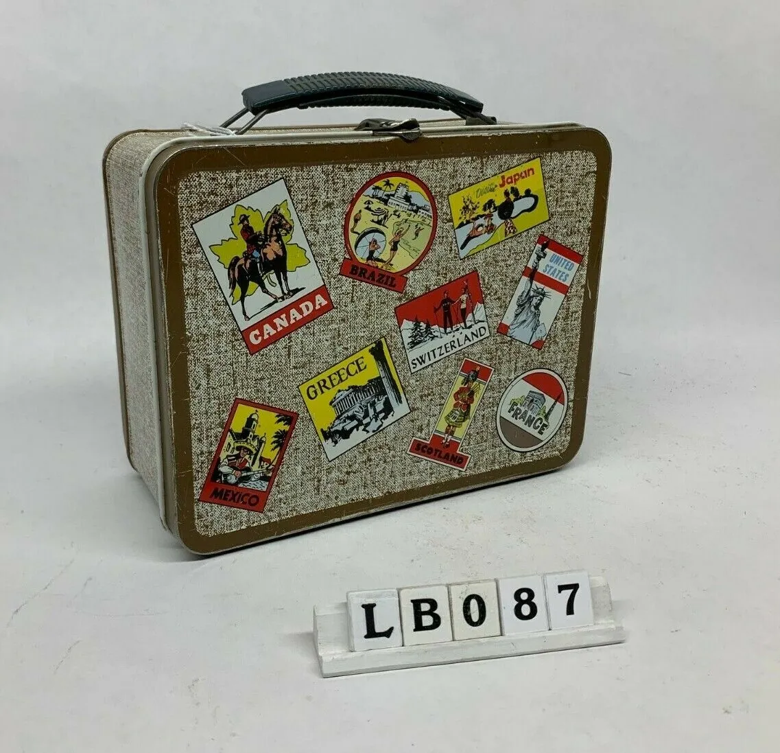 vintage metal lunch boxes