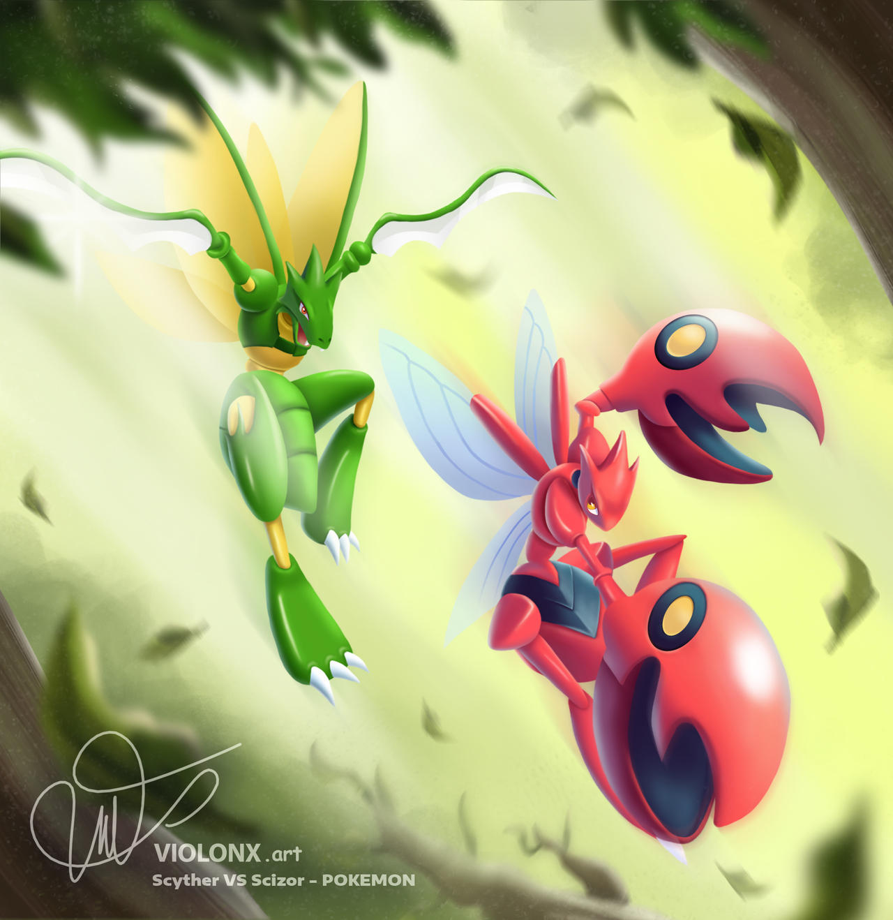 scyther vs scizor