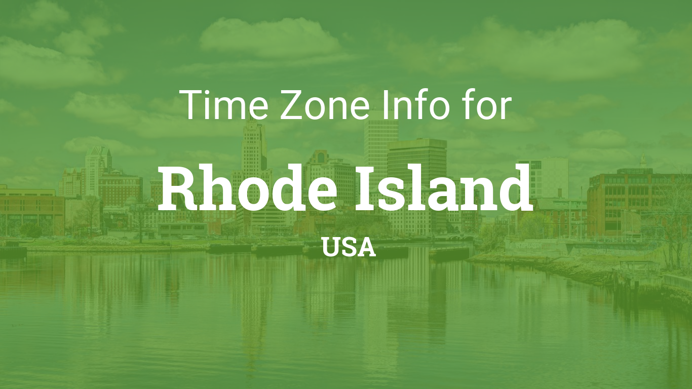 time in rhode island usa