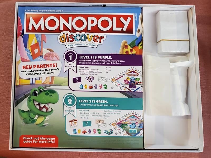 monopoly discover rules