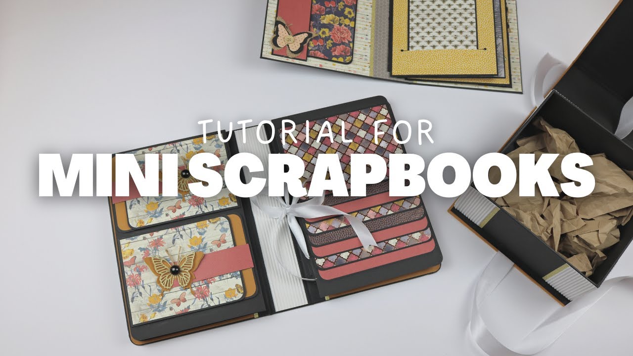 mini scrapbook album