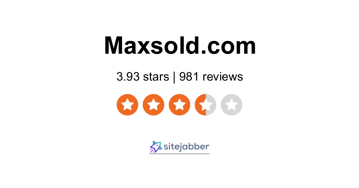 reviews of maxsold