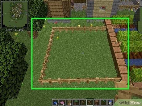 how to make a farm in minecraft