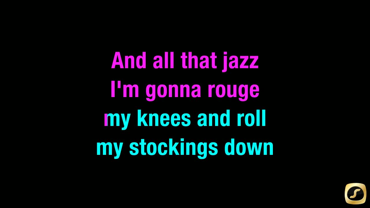 all that jazz karaoke