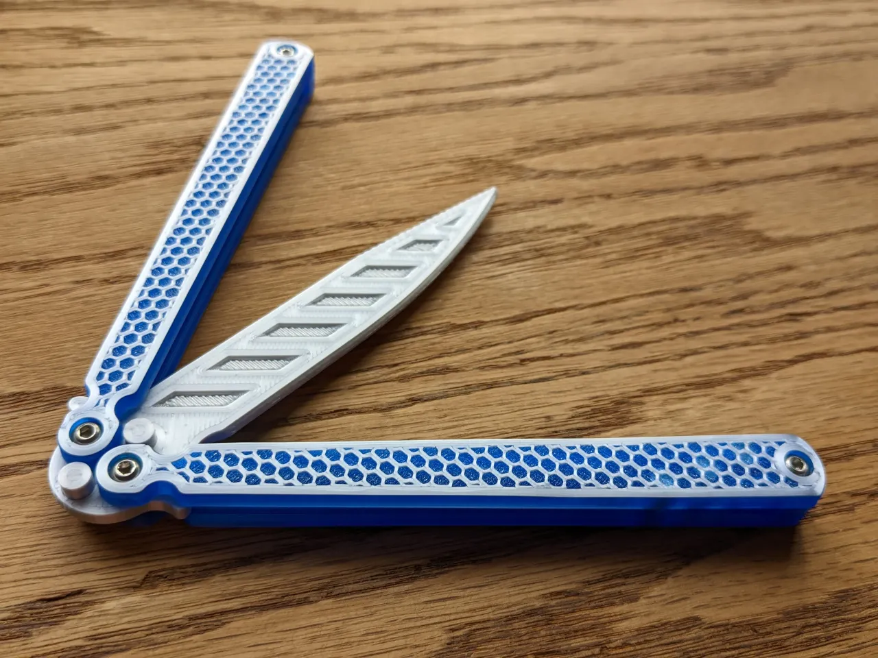 butterfly knife 3d print