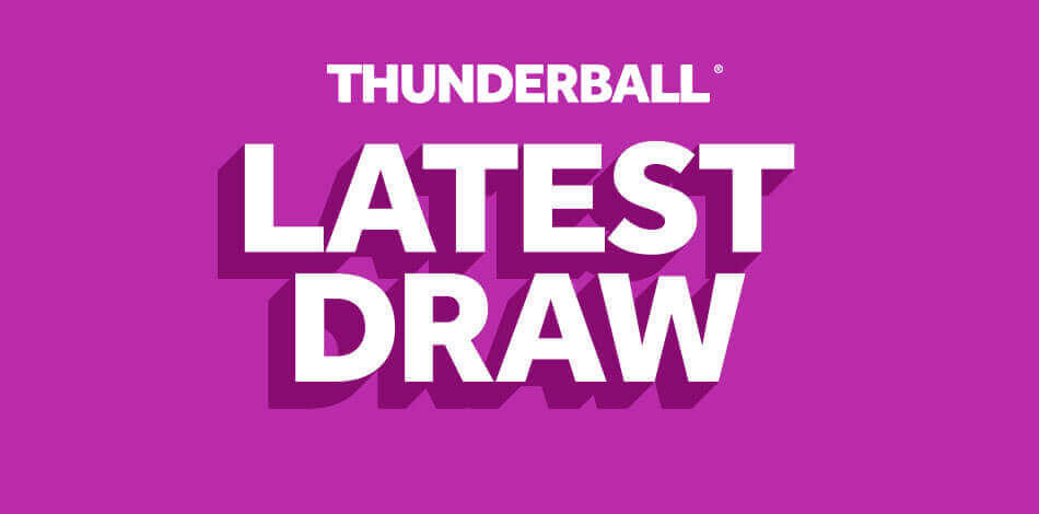 national lottery results thunderball