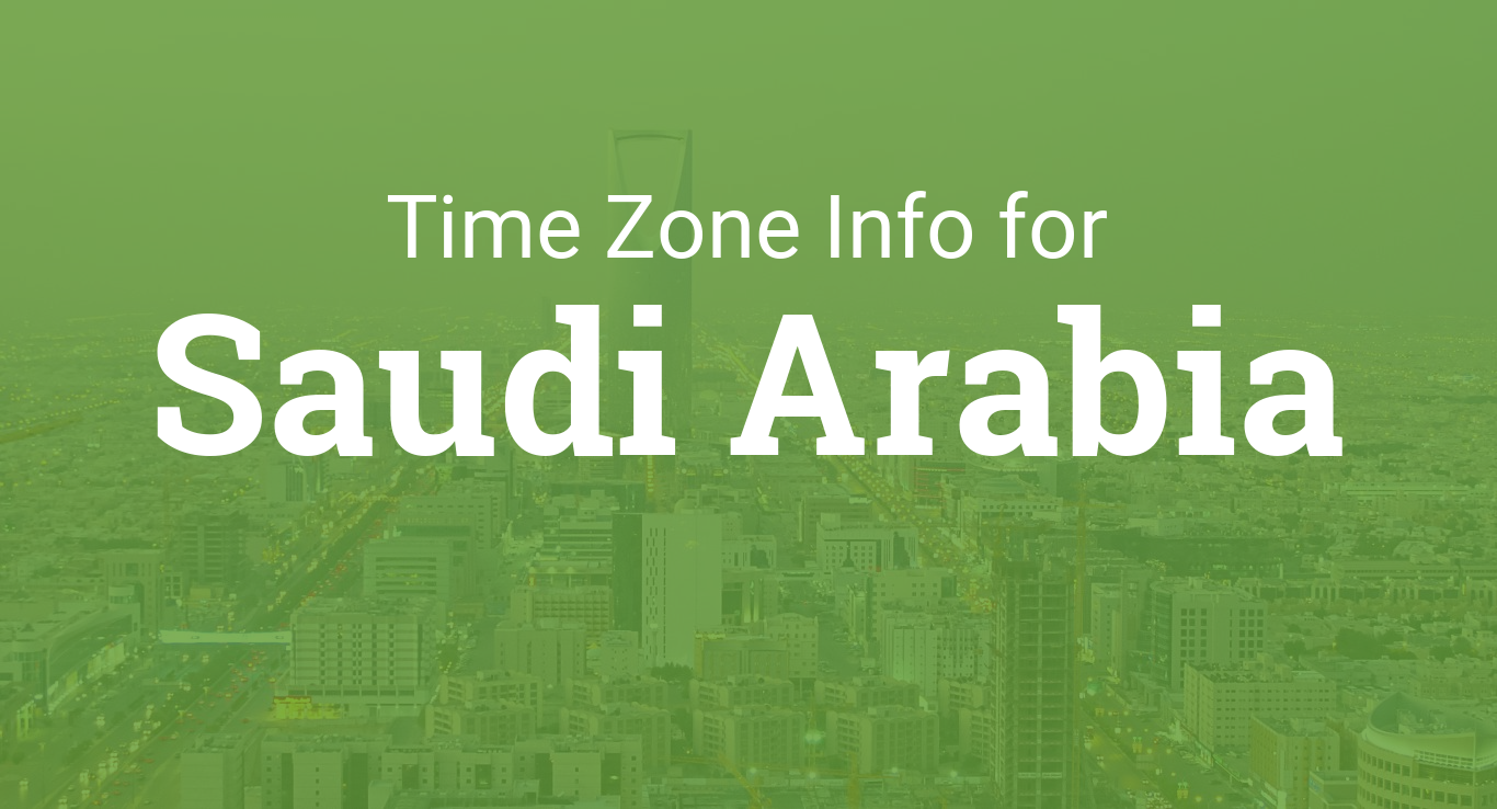 time zone arabia saudi