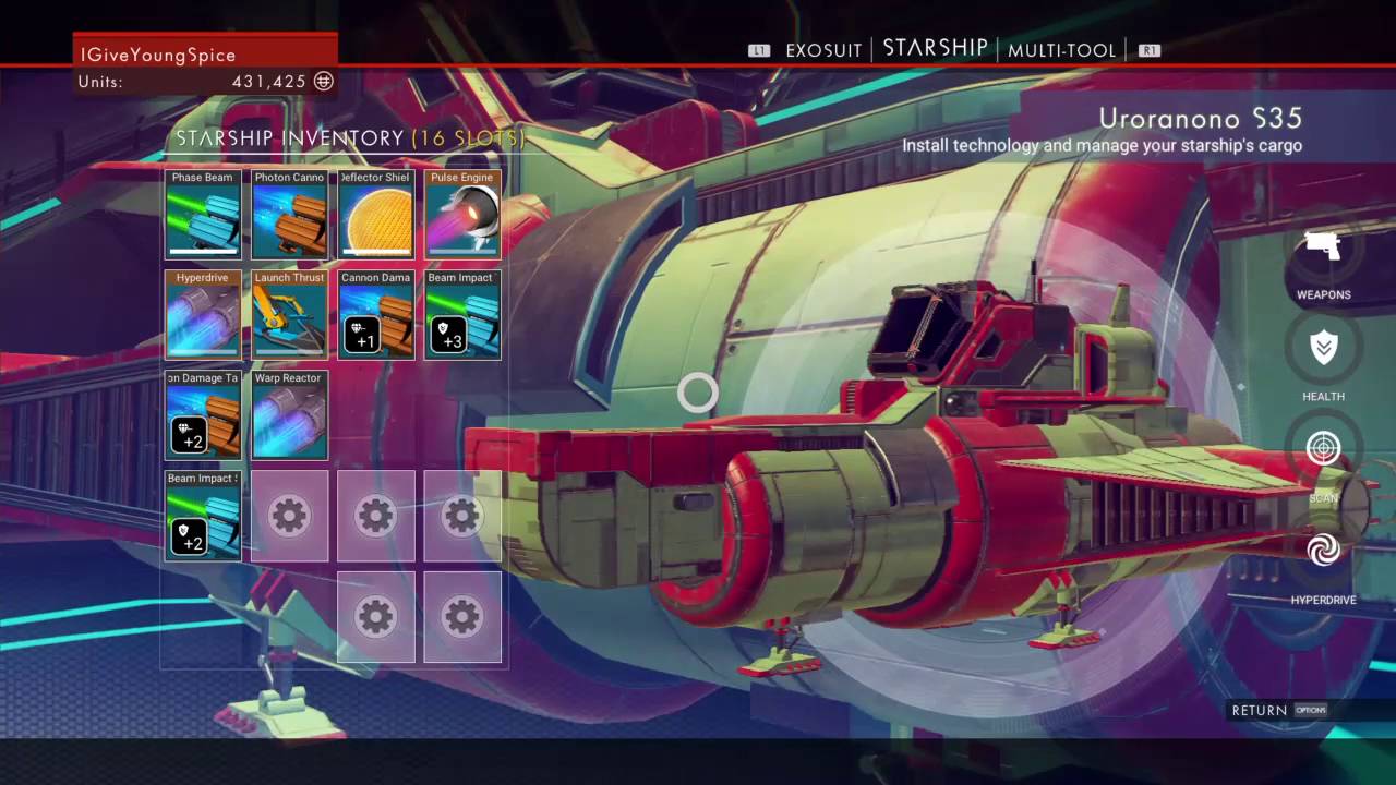 no mans sky can you customize your ship