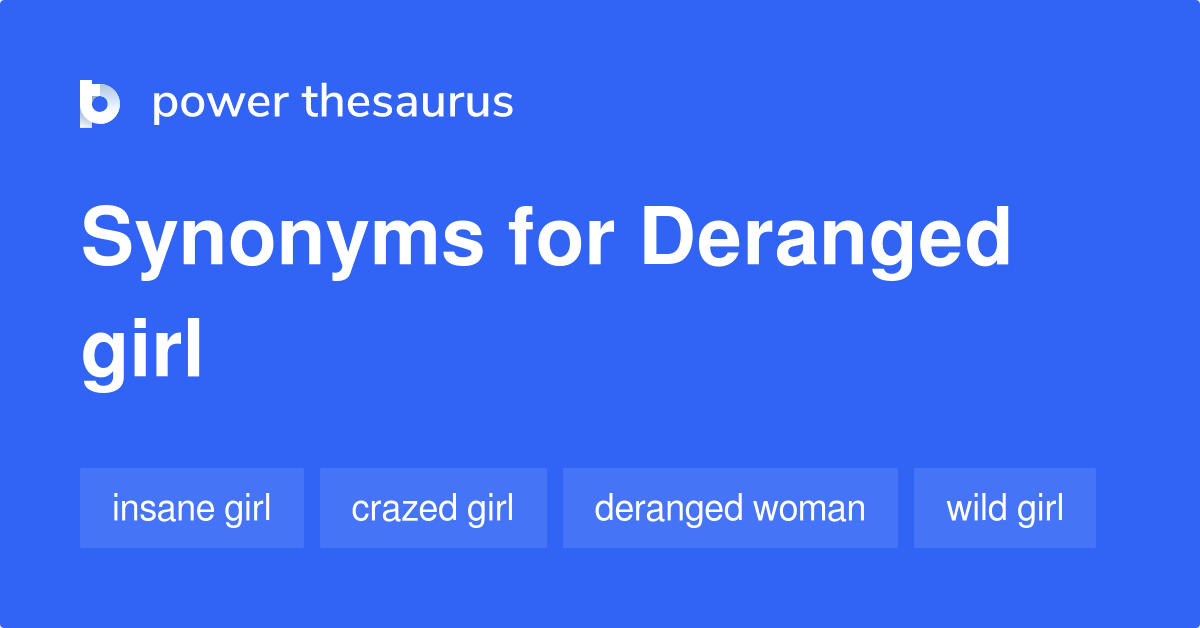 crazed thesaurus