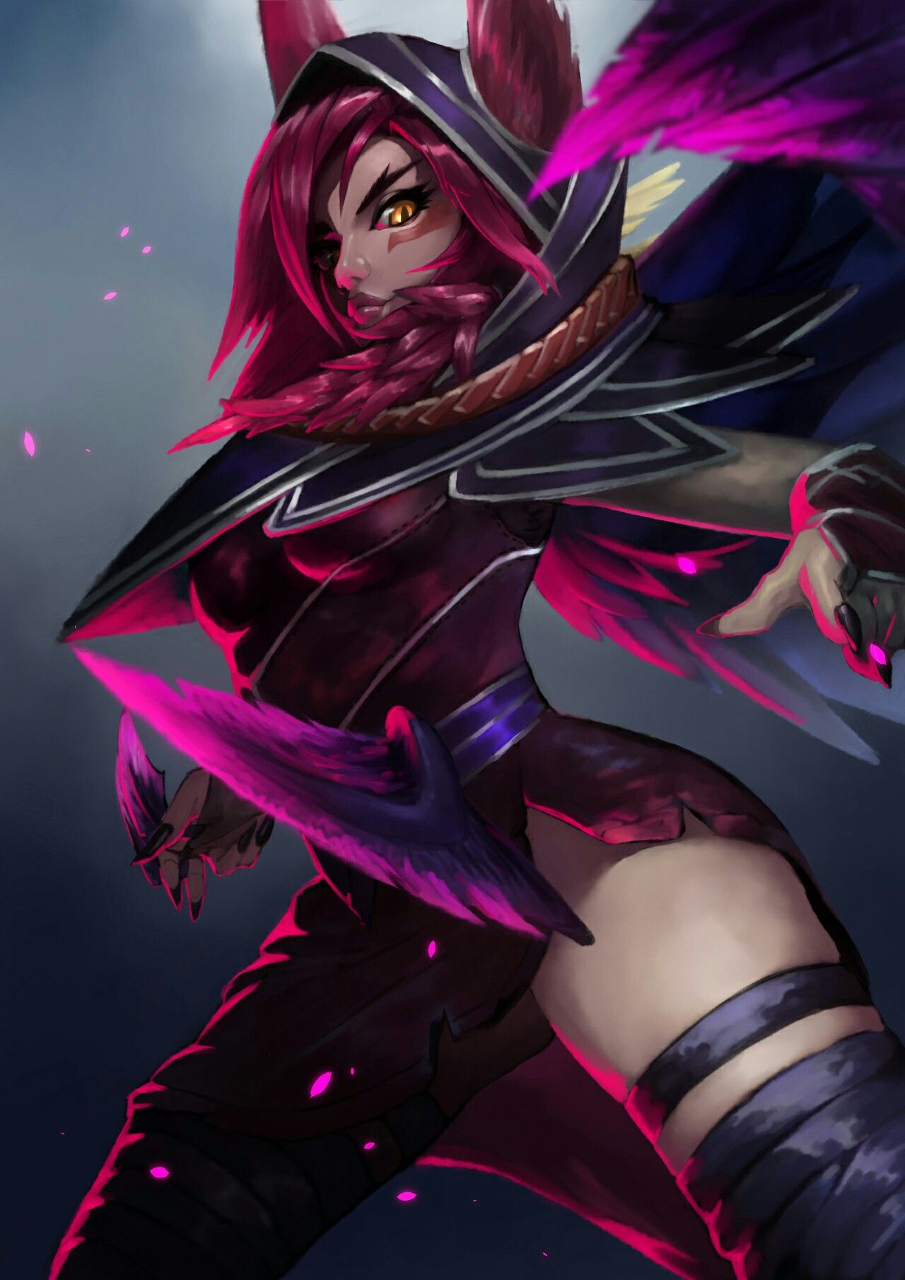 lol xayah hot