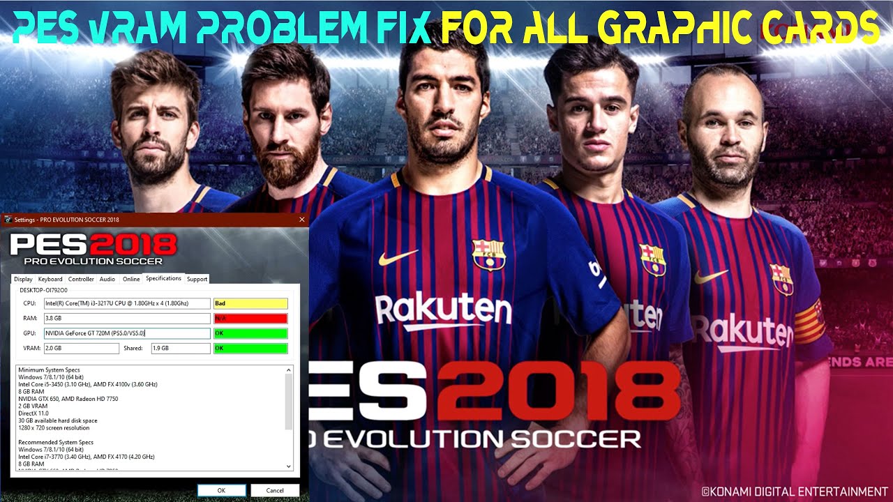 pes 2018 cpu bad