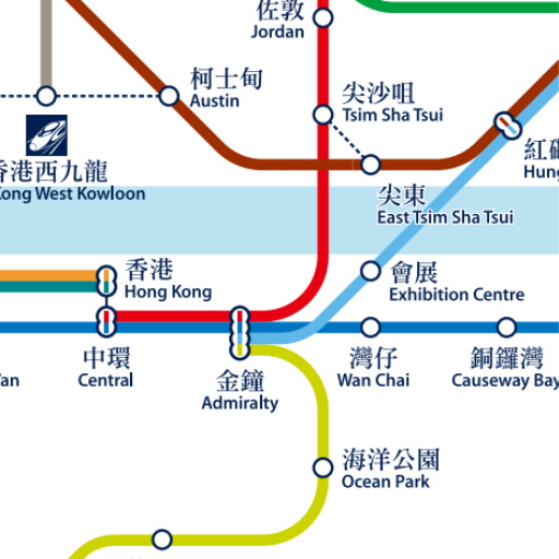 hong kong mtr map 2023