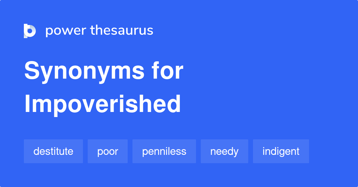 impoverished thesaurus