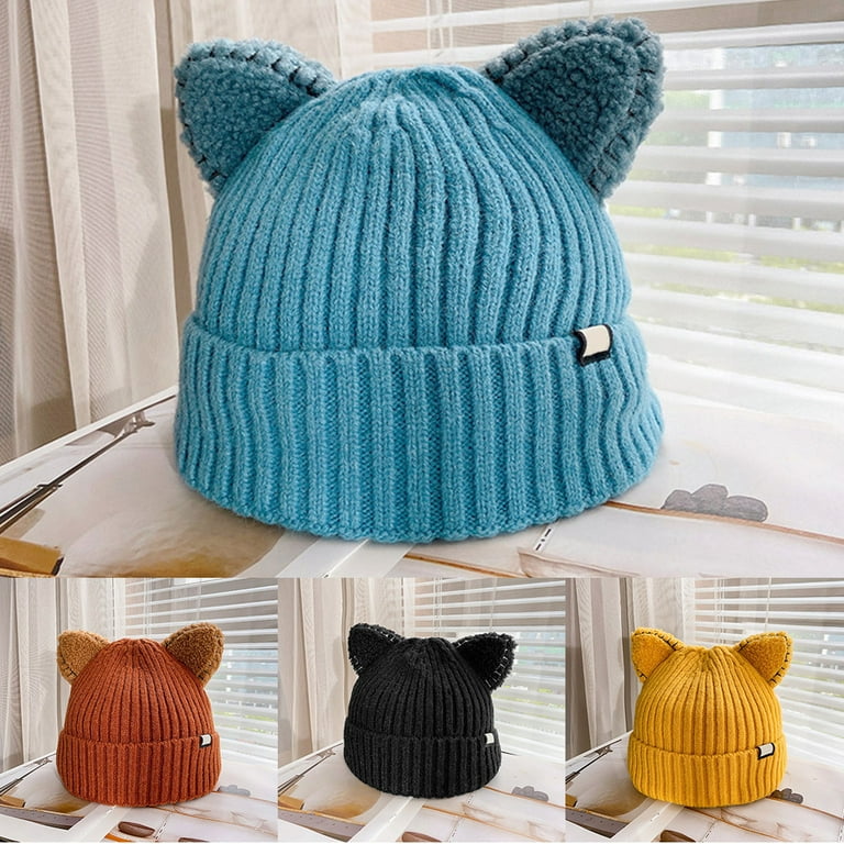 cat ear beanie