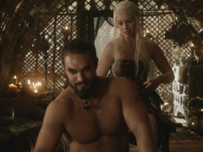 khal drogo sexually assaults his wife